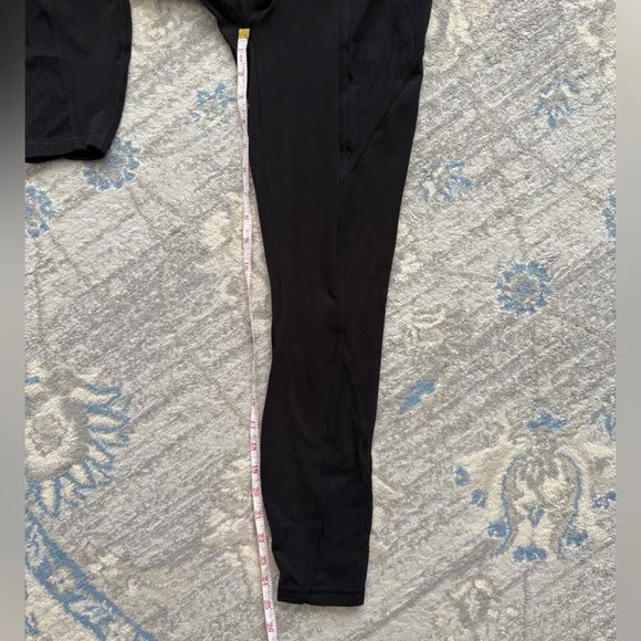 Lululemon Align Ribbed Panel High-Rise Tight 25" Black - Picture 7 of 12